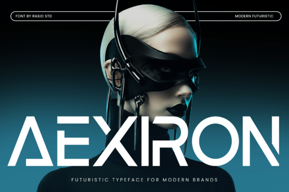Aexiron: The Futuristic Typeface for Bold Brands