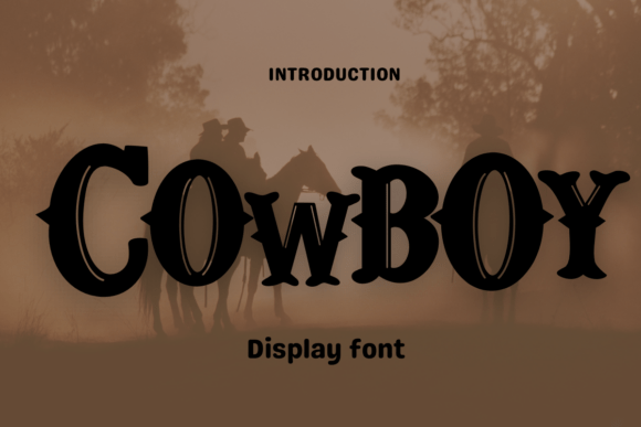 Cowboy: The Rugged Serif Font for Bold Branding
