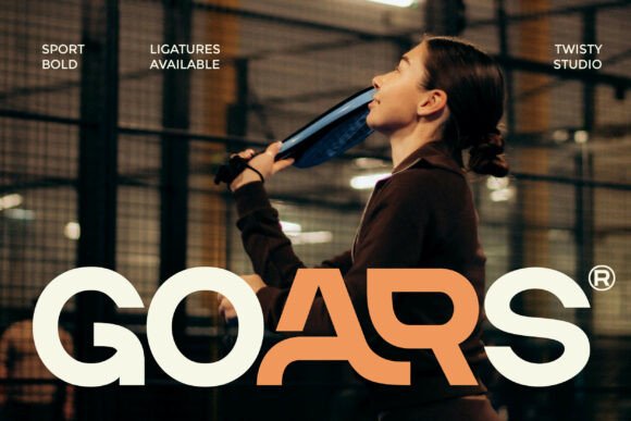 Goars: Capturing Athletic Power in Modern Typography
