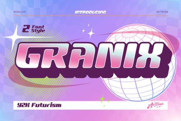 Granix: The Retro-Futuristic Font Making Waves
