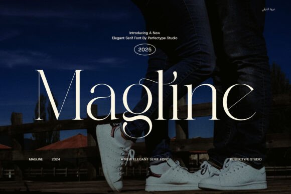 Magline: Where Modern Serif Elegance Meets Bold Design