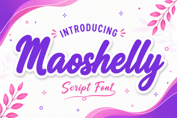Maoshelly: A Modern Script for Authentic Branding