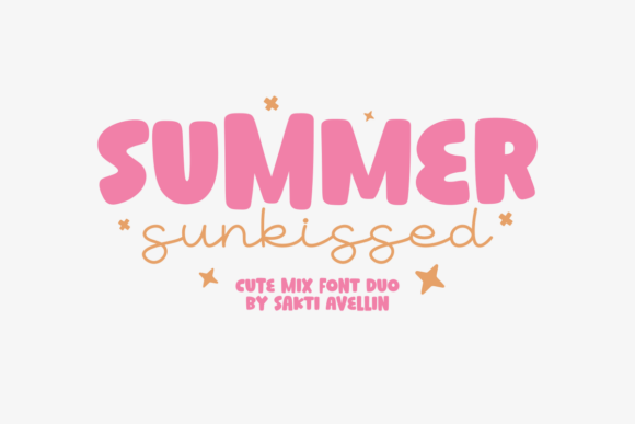 Summer Sunkissed: A Font with a Warm, Creative Glow