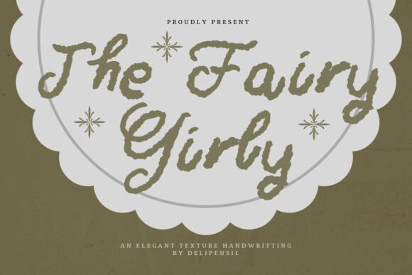 The Fairy Girly: Your Cottagecore Dream Typeface