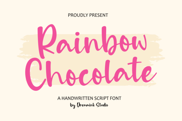 Unwrapping Rainbow Chocolate: A Font with Personality