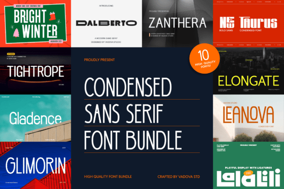 Why Condensed Sans Serifs Are a Designer's Secret Weapon