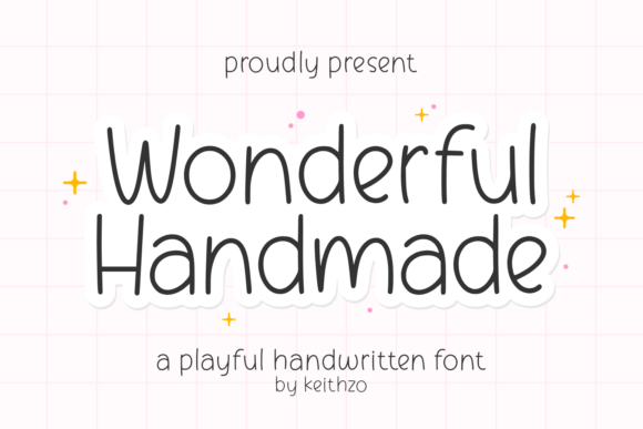 Wonderful Handmade: The Authentic Handwritten Font